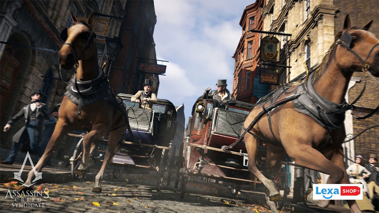 مکانیزم کالسکه سواری در بازی Assassin’s Creed Syndicate به خوبی پیاده شده است