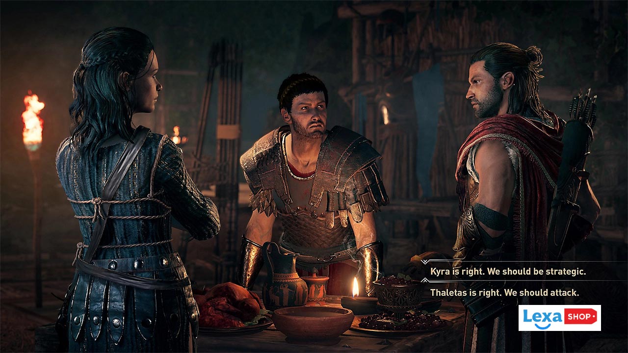 تصویری از کاراکتر های Assassin's Creed Odyssey