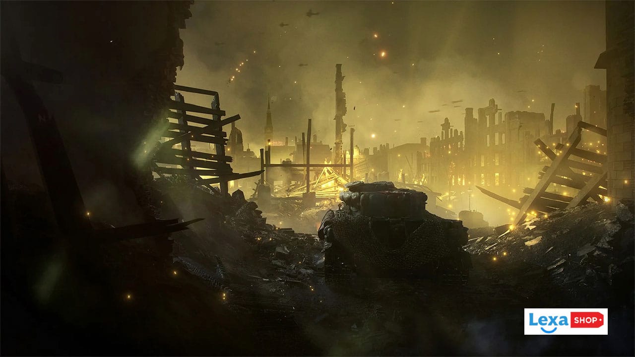 تانک و خون در بازی Battlefield V در جای جای آن به چشم می خورند
