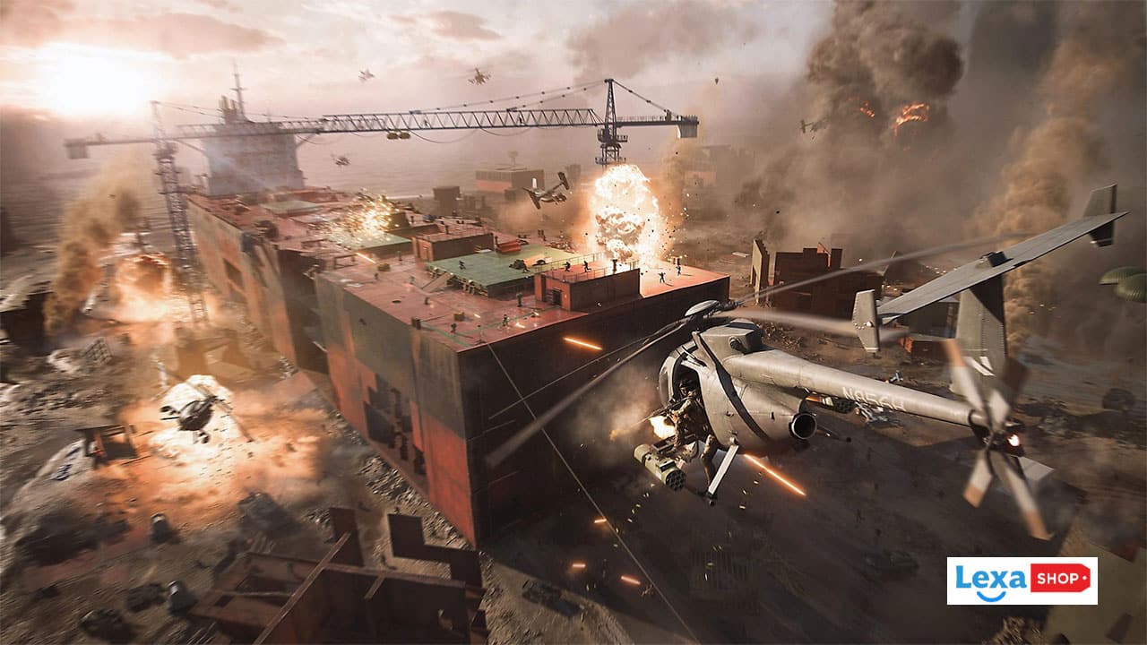 نبرد با تمام ماشین‌ ها و سلاح های جنگی در بازی Battlefield 2042