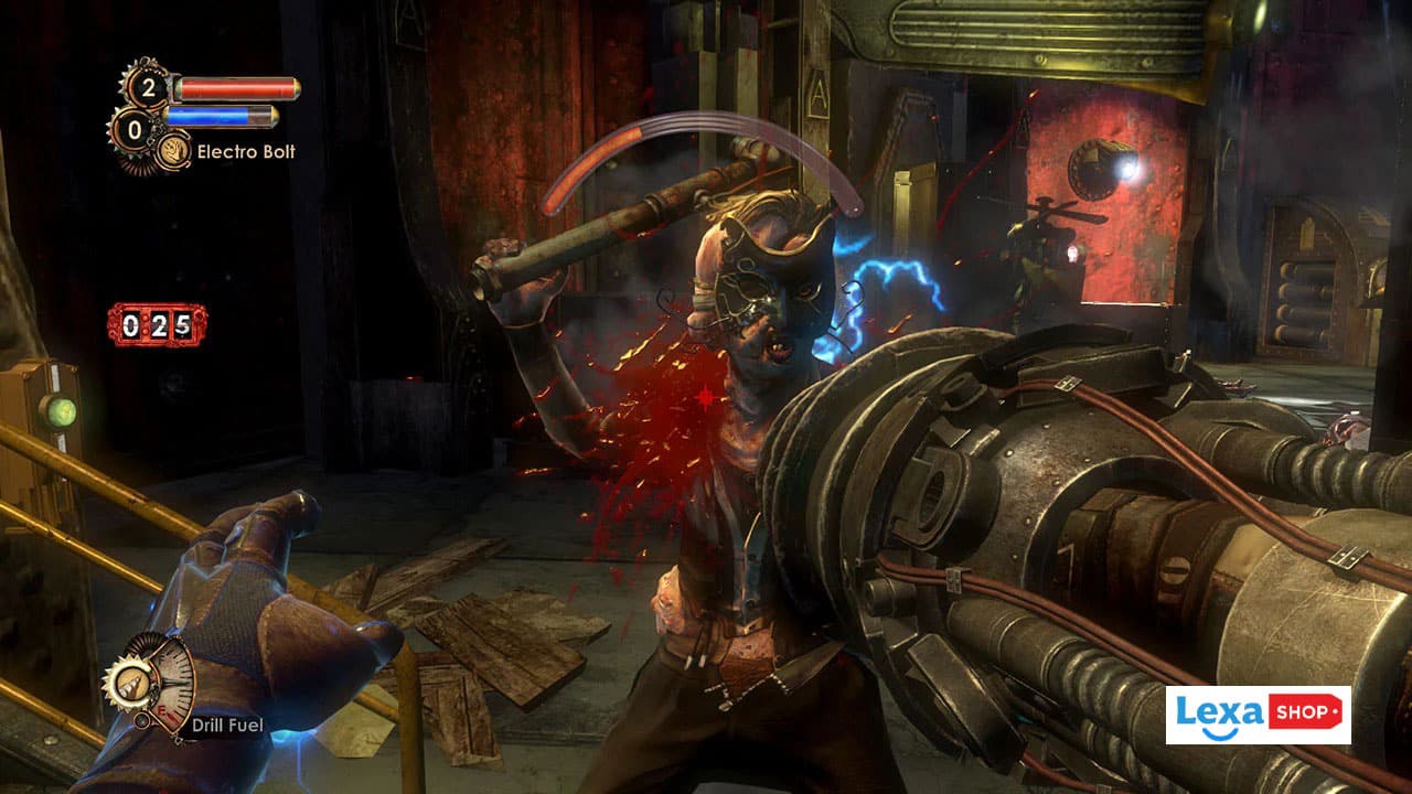 تصویری از گیم پلی بازی BioShock 2
