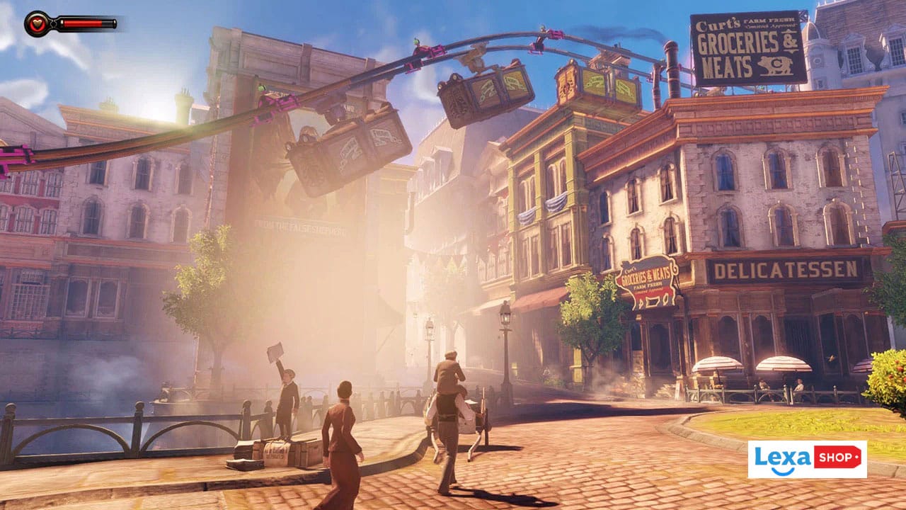 تصویری از گیم پلی بازی BioShock Infinite