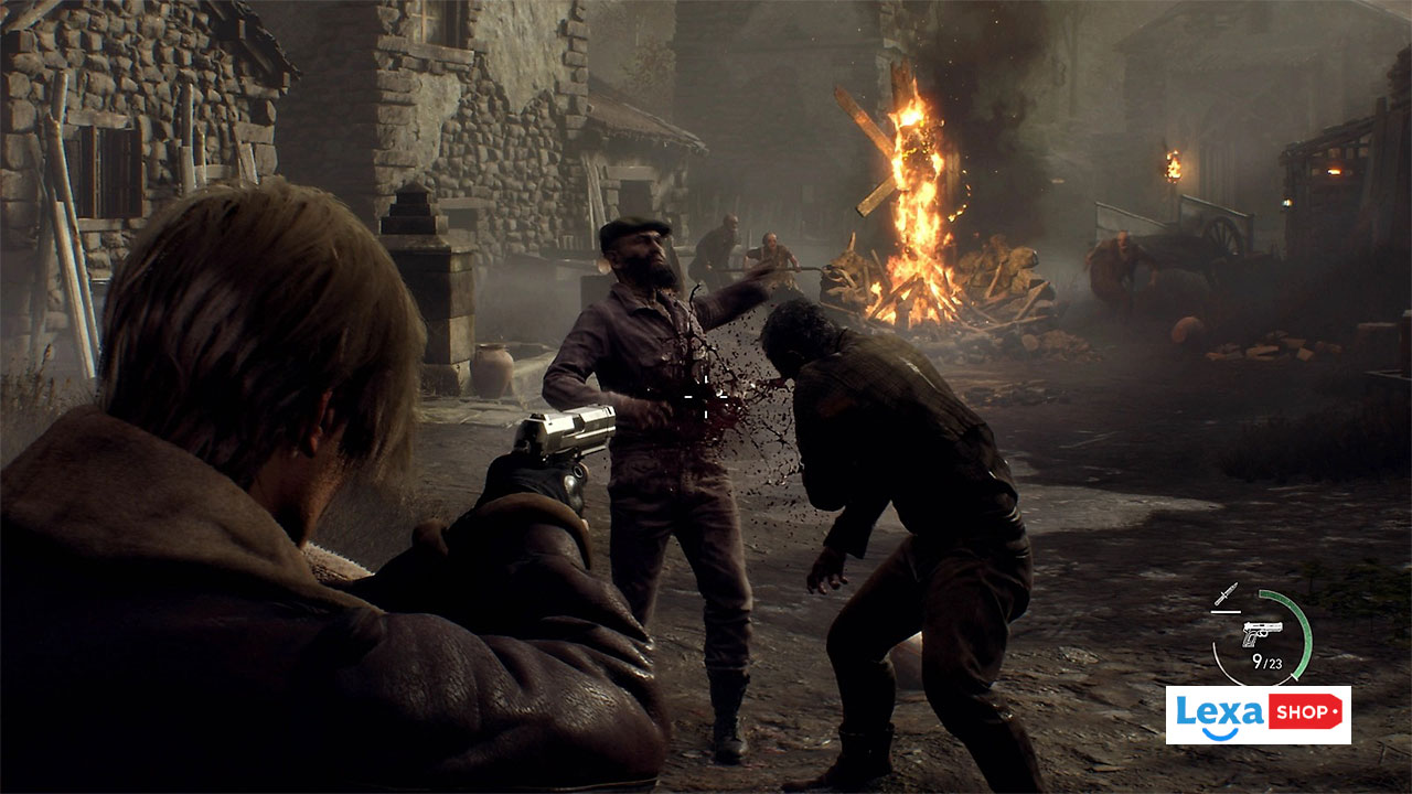 گرافیک بالای بازی Resident Evil 4