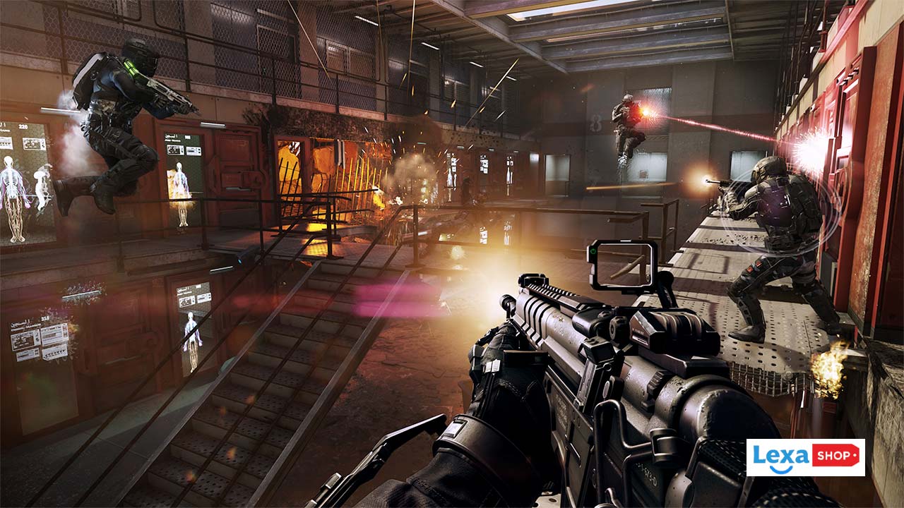 تصویری از بخش چنده نفری بازی Call of Duty: Advanced Warfare