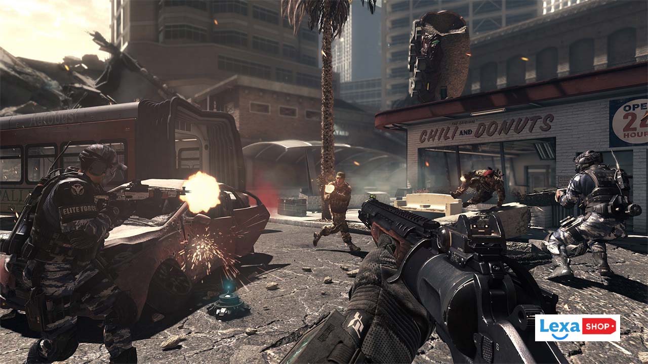 تصویری از نبرد های تن به تن بازی Call of Duty: Ghosts Gold Edition