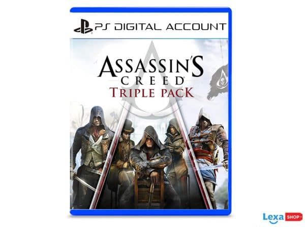 کاور زیبای بازی Assassin's Creed Triple Pack
