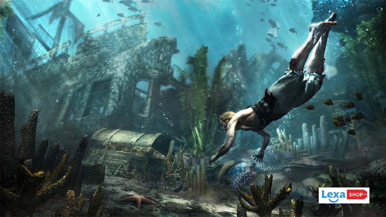 جستجو در زیر دریا در بازی Assassin's Creed IV: Black Flag