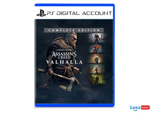 تصویری از کاور زیبای بازی Assassin's Creed Valhalla Complete Edition
