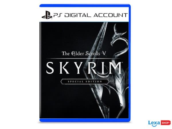 تصویری از کاور زیبای بازی The Elder Scrolls V: Skyrim Special Edition