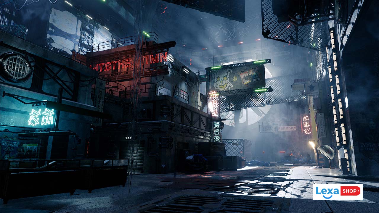 گرافیک بصری بازی Ghostrunner بسیار بسیار زیباست!